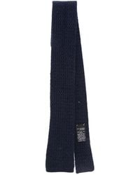 Eleventy - Knitted Cashmere Tie - Lyst
