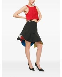 Rosie Assoulin - Simon Says Peak Drama Mini Skirt - Lyst
