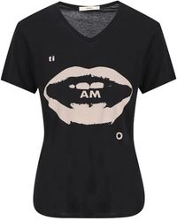 Fendi - T-Shirt Ti Amo Imprimé - Lyst