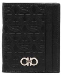 Ferragamo - Gancini Leather Card Holder - Lyst
