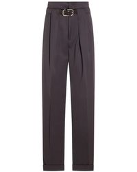 The Attico - Tailored Pleated Pants - Lyst