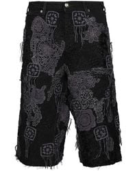 Earthling VIP - Poetic Lust Denim Shorts - Lyst