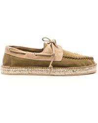 SCAROSSO - Kai Suede Espadrilles - Lyst