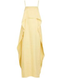 STAUD - Valencia Layered Spaghetti-Strap Maxi Dress - Lyst