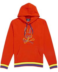 Psycho Bunny - Barbow Neon-Glow Bunny Hoodie - Lyst