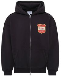 Rhude - Filtaro Crest Zip-Up Hoodie - Lyst