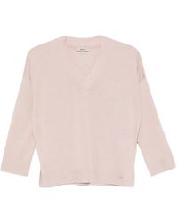 Herno - V-Neck Sweater - Lyst