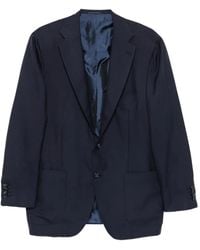 Kiton - Blazer En Cachemire À Simple Boutonnage - Lyst