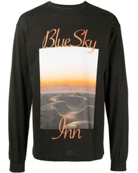BLUE SKY INN - Photograph-print Cotton Long-sleeve T-shirt - Lyst
