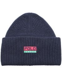 Polo Ralph Lauren - Terrain Ribbed-Knit Beanie Hat - Lyst