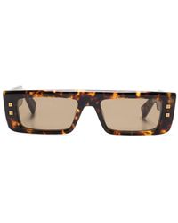 Balmain - Logo-Engraved Sunglasses - Lyst