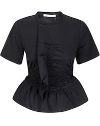 Cecilie Bahnsen - Ace Ruffled T-Shirt - Lyst