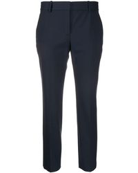 Theory - Cropped Tailored Trousers - Lyst