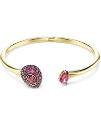 Swarovski - Sublima Open Cuff Bracelet - Lyst