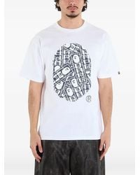 A Bathing Ape - Japanese Camo Label T-Shirt - Lyst