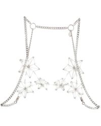 Noir Kei Ninomiya - Embellished Harness - Lyst
