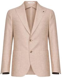 Tagliatore - Peak-Lapel Two-Button Blazer - Lyst