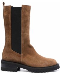 Via Roma 15 - Velour Suede Boots - Lyst