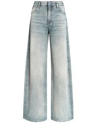 Genny - Five-Pocket Buttoned Jeans - Lyst