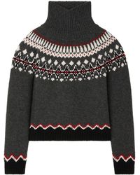 Alanui - Sweet Winter Rollkragenpullover Mit Fair-Isle-Muster - Lyst