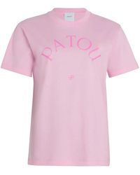Patou - T-Shirt À Motif Monogrammé - Lyst