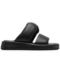 N°21 - Sandali slides in pelle - Lyst