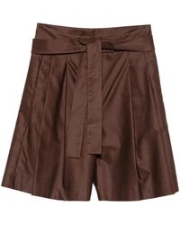 Dusan - Pantalones Cortos Con Cinturón - Lyst