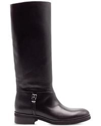 Chantal - Buckle-Detail Knee-High Boots - Lyst