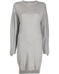 Stella McCartney - Seam-Detail Knitted Dress - Lyst
