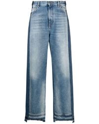 DARKPARK - Panelled Wide-leg Jeans - Lyst