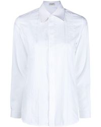 Saint Laurent - Camisa de manga larga - Lyst