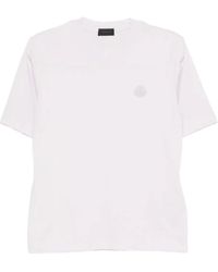 Moncler - Logo-Patch Short-Sleeve T-Shirt - Lyst