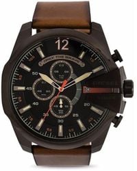 DIESEL - Dz4343 Mega Chief Chronograph 51Mm Watch - Lyst