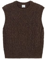 Closed - Crew-Neck Vest - Lyst