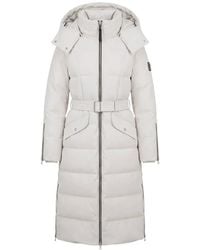 Rudsak - Cali H Belted Hooded Puffer Coat - Lyst