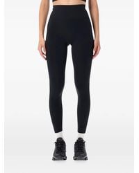Nike - High-Waisted Logo-Print Leggings - Lyst
