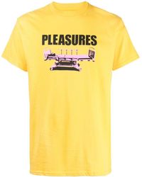 Pleasures - Bed Cotton T-shirt - Lyst