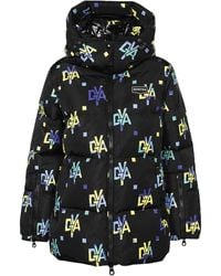 Duvetica - Monogram-Print Puffer Jacket - Lyst