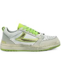 HTC - Baskets Starlight En Cuir Métallisé - Lyst