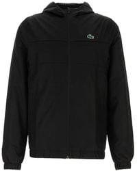 Lacoste - Chaqueta con capucha - Lyst