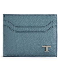 Tod's - Logo-plaque Leather Cardholder - Lyst