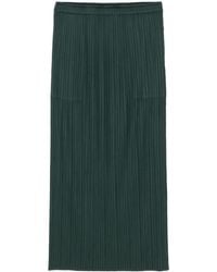 Pleats Please Issey Miyake - New Colorful Basics 3 Long Skirt - Lyst