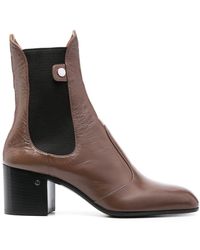 Laurence Dacade - Angie 60mm Leather Ankle Boots - Lyst