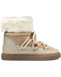 Inuikii - Classic Shearling Lace-Up Sneakers - Lyst