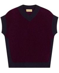 Momoní - Runa Bouclé-Knit Sleeveless Sweater - Lyst