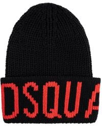 DSquared² - Gestrickte Beanie - Lyst
