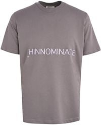 hinnominate - Logo-Detail T-Shirt - Lyst