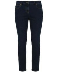 Valentino Garavani - V-Detail Slim-Fit Jeans - Lyst