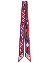PUCCI - Printed Silk Foulard - Lyst
