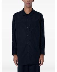 Yohji Yamamoto - Chemise Boutonnée À Manches Longues - Lyst